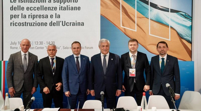 Італія підтримує відновлення України!